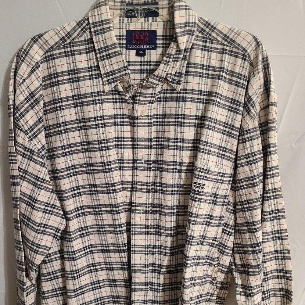 Lucchese 1883 Men's Plaid Shirt | Size XL